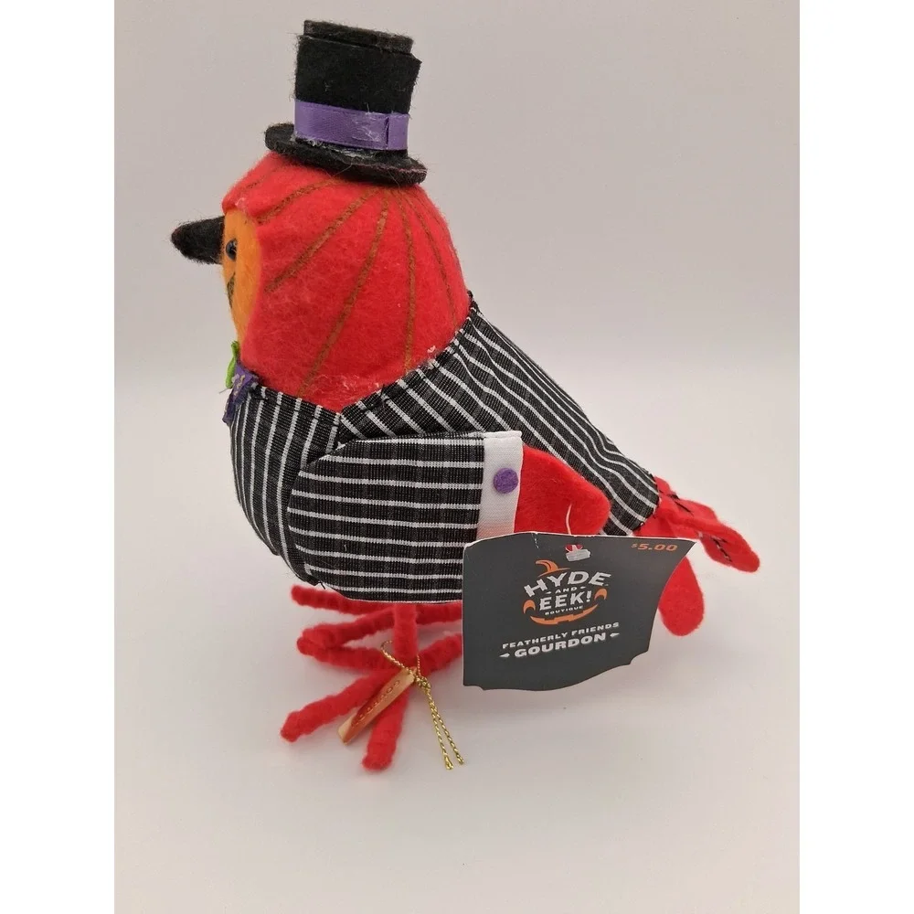Target 2024 Hyde and Eek Boutique Featherly Friends 'Gourdon' Halloween Bird NWT